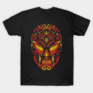 Wrestling Mask Mexican Style T-Shirt